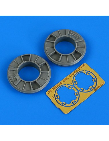 Ju 88A-4 oil coolers for ICM 