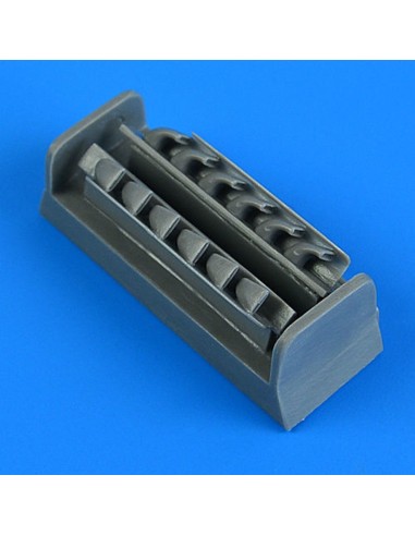 Bf 109F/G/K exhaust for EDUARD 