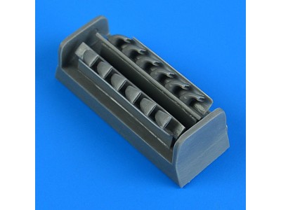 Bf 109F/G/K exhaust for EDUARD 