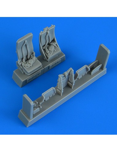 Mi-24 Hind seats with safety belts for TAMIYA 