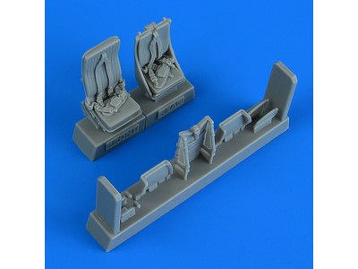 Mi-24 Hind seats with safety belts for TAMIYA 