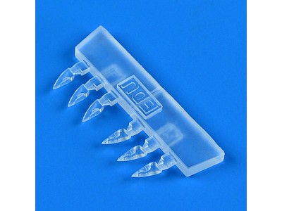 Bf 109K clear position lights (with light bulb) 