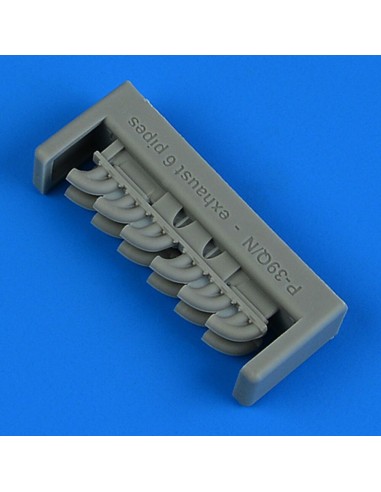 P-39Q/N Airacobra exhaust - 6 pipes for Arma Hobby 