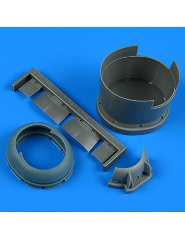 F6F-5 Hellcat cowling and cooling flaps (opened) for Hobby Boss 