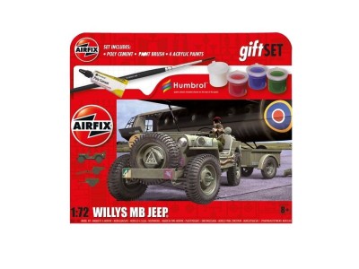 Hanging Gift Set Willys MB Jeep 