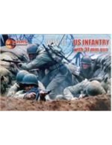 US Infantry with 37mm gun 