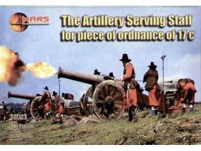 Artillery serving staff, XVII century 
