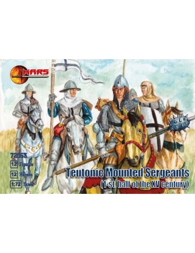 Teutonic mounted sergeants, 1st half XV 