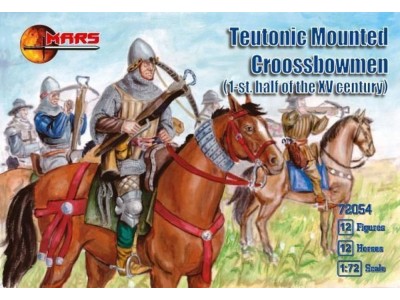 Teutonic mounted crossbowmen, 1st h/XV 