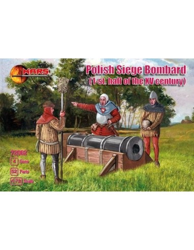 Polish siege bombard,1st half XV century 