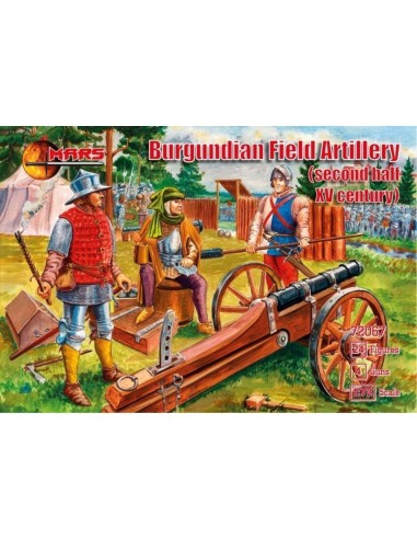 Burgundian field artillery,2nd half of the XV century 