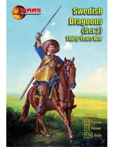 Swedish dragoons,set 2, Thirty Years War 