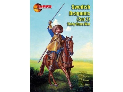 Swedish dragoons,set 2, Thirty Years War 