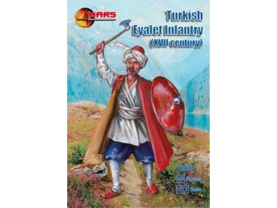Turkish Eyalet infantry, XVII century 