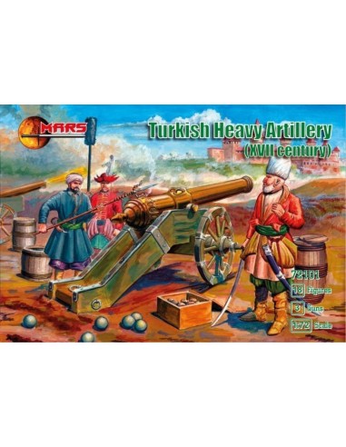 Turkish heavy artillery, XVII century 