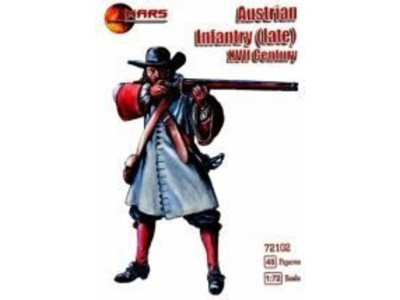 Austrian infantry(late), XVII century 