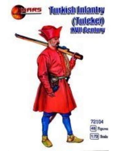 Turkish infantry (Tufekei),XVII century 