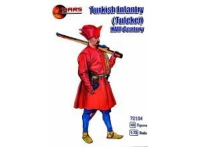 Turkish infantry (Tufekei),XVII century 