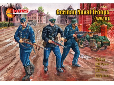 WWII German naval troops 