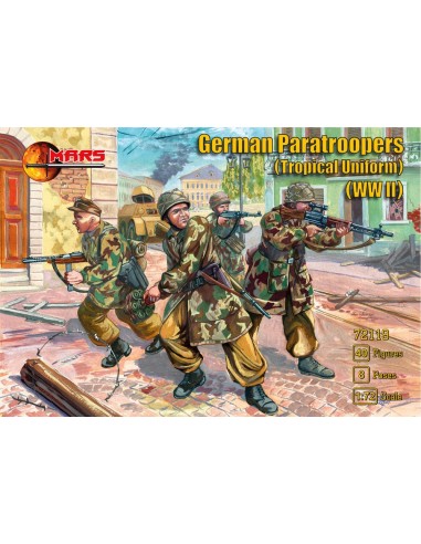 WWII German paratroopers (Tropical uniform) 