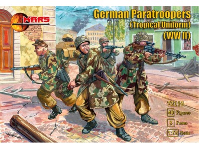 WWII German paratroopers (Tropical uniform) 