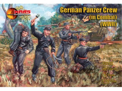 German Panzer Crew (in Combat) WWII 