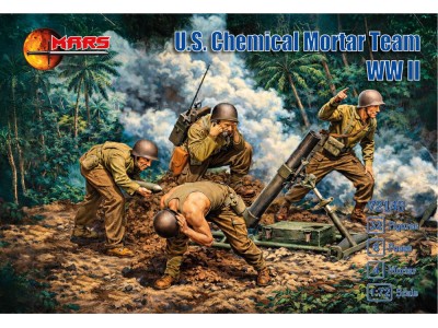WWII U.S. Chemical mortar team 