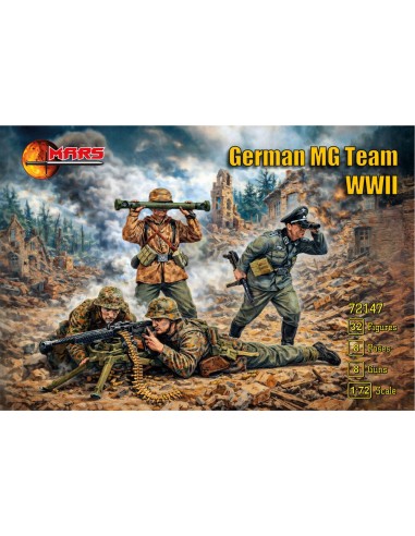 WWII German MG team 
