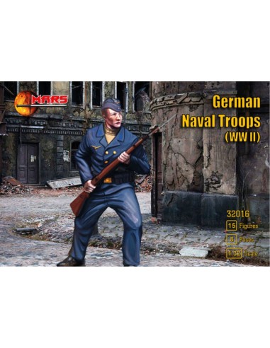 WWII German naval troops 
