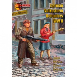 WWII German Volkssturm Defenders 