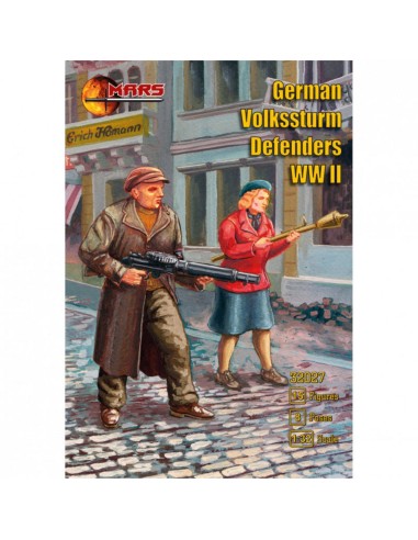 WWII German Volkssturm Defenders 