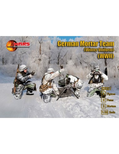 WWII German Mortar Team (winter uniform) 