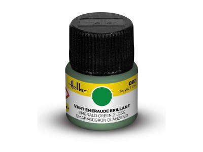 Acrylic Colour 002 Emerald Green Gloss 