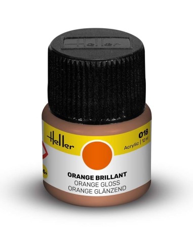 Acrylic Colour 018 Orange Gloss 