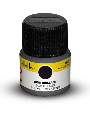 Acrylic Colour 021 Black Gloss 