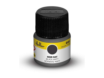 Acrylic Colour 033 Black Matt 