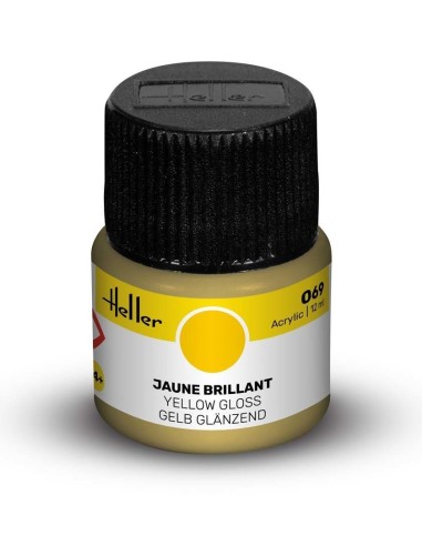 Acrylic Colour 069 Yellow Gloss 