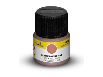 Acrylic Colour 070 Brick Red Matt 