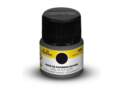 Acrylic Colour 085 Coal Black Satin 
