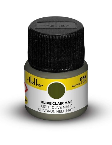 Acrylic Colour 086 Light Olive Matt 