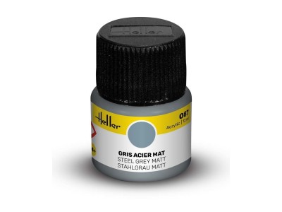 Acrylic Colour 087 Steel Grey Matt 