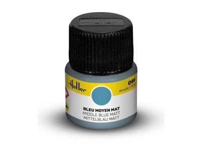 Acrylic Colour 089 Middle Blue Matt 