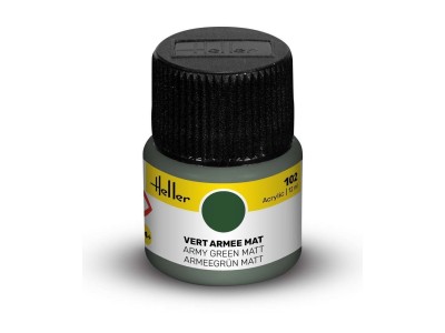 Acrylic Colour 102 Army Green Matt 
