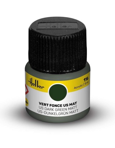 Acrylic Colour 116 US Dark Green Matt 