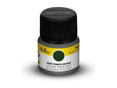 Acrylic Colour 116 US Dark Green Matt 