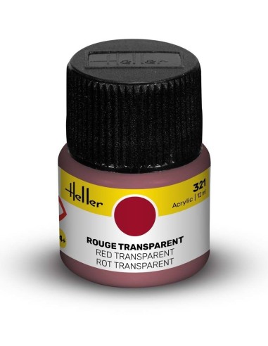 Acrylic Colour 321 Red Transparent 