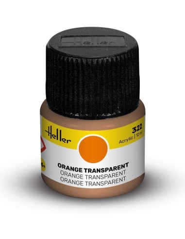 Acrylic Colour 322 Orange Transparent 