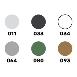 Acrylic Colour Set ”Military” Aircraft 6 x 12 ml + Brush 