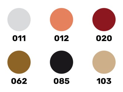 Acrylic Colour Set  ”Oldtimer” 6 x 12 ml + Brush 