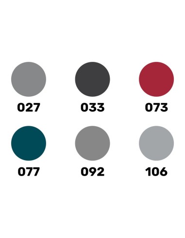 Acrylic Colour Set  ”Navy” 6 x 12 ml + Brush 